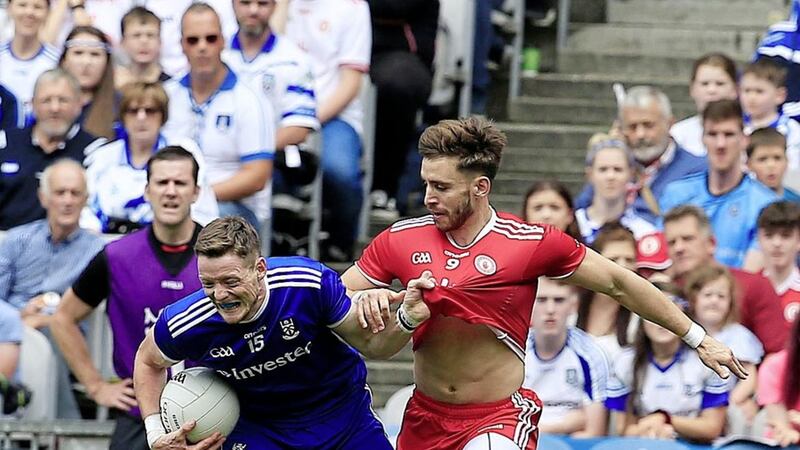 Monaghan and Tyrone might meet again in this year's Ulster SFC semi-finals after last year's final showdown at Croke Park. <br />Pic Philip Walsh