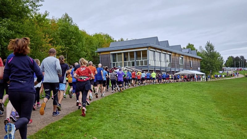 Holy Cross College in Strabane hosts the first parkrun in a school 