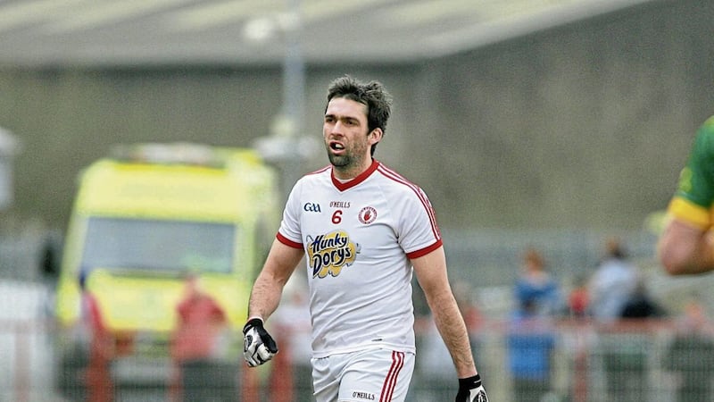 Joe McMahon is aiming to get back into action for Tyrone soon <br />Picture by S&eacute;amus Loughran