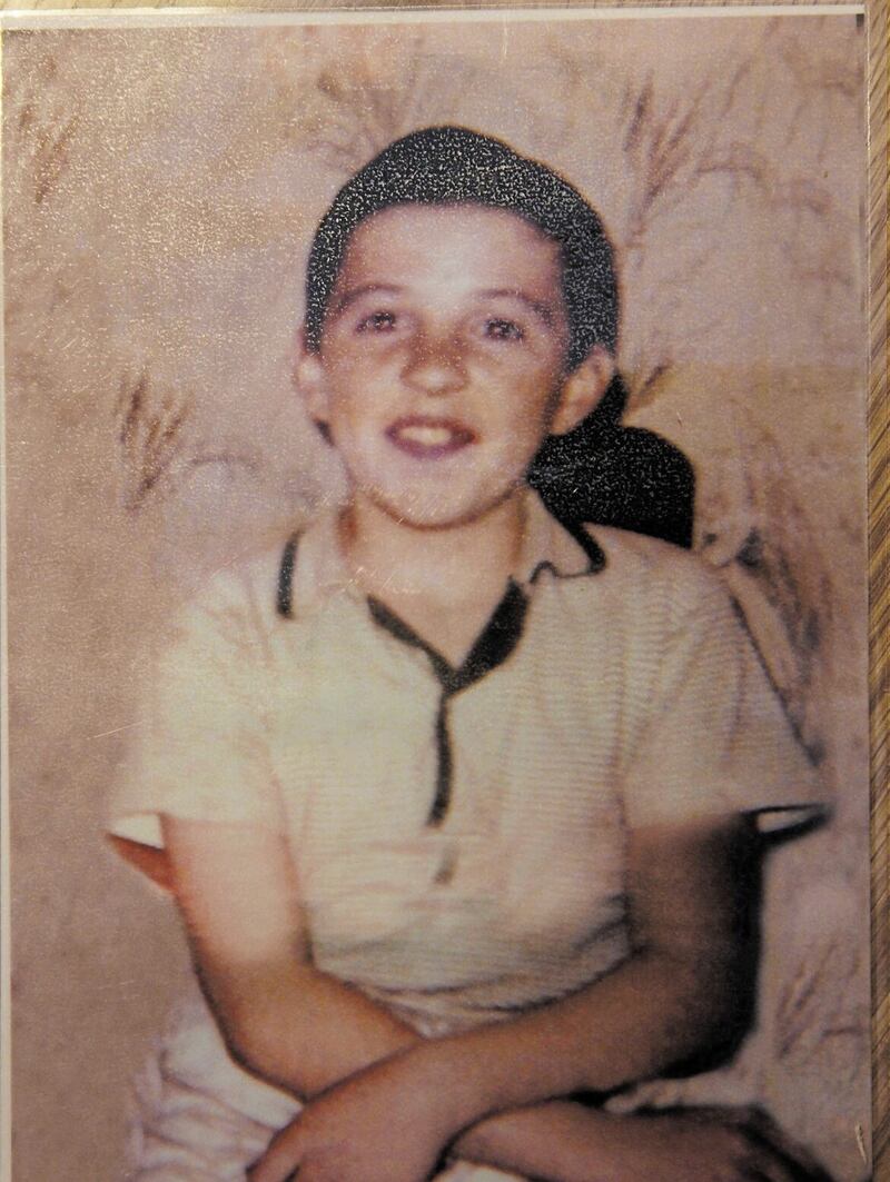 Gerard Gibson was 16 years old when he was shot dead in 1972 