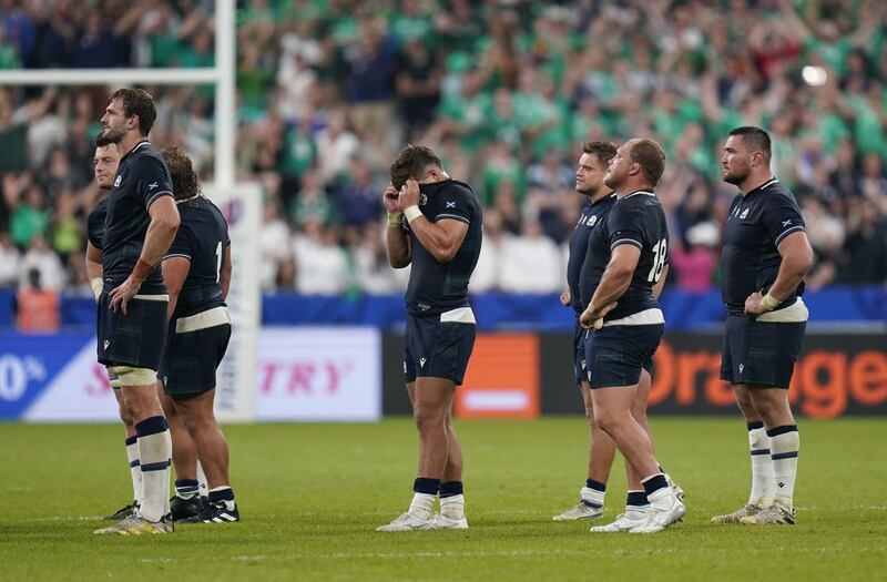 Scotland fell at the pool-stage for the second successive World Cup