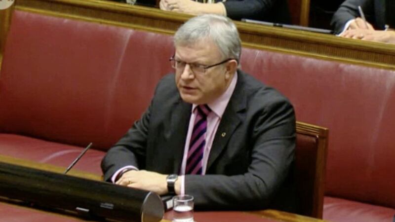 SDLP assembly member Patsy McGlone attending the RHI inquiry 