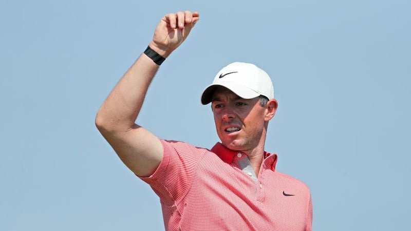 &nbsp;Northern Ireland's Rory McIlroy during day three of The Open at The Royal St George's Golf Club in Sandwich, Kent. Picture date: Saturday July 17, 2021.