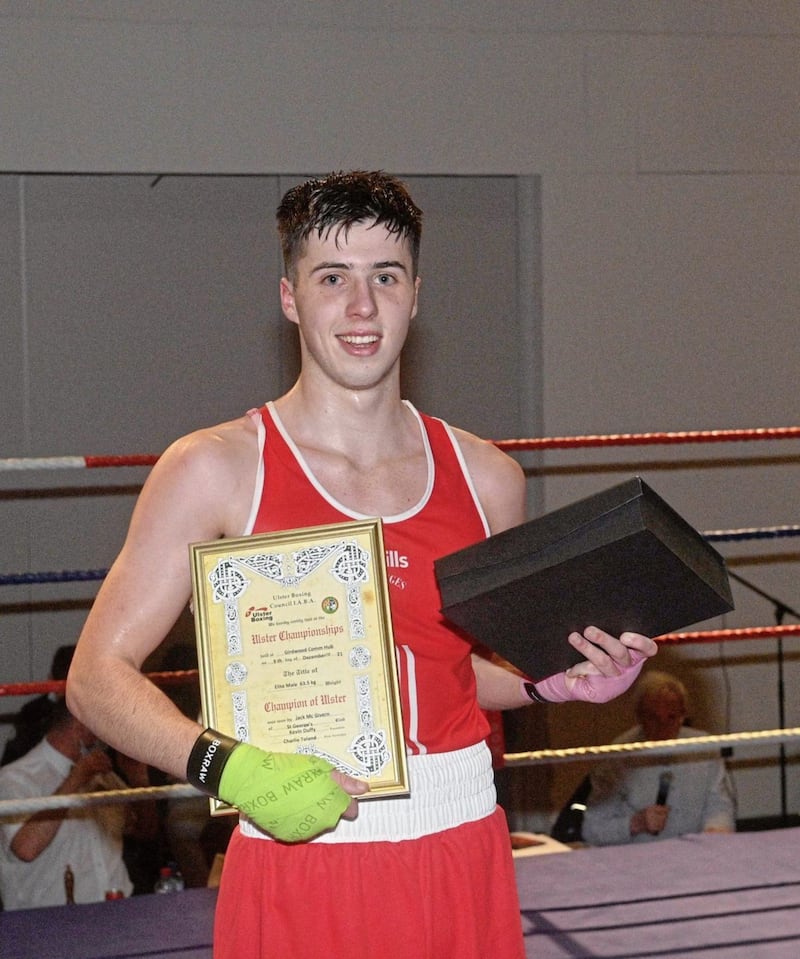Jack McGivern claimed his first Ulster elite title at this month;s championships - following in the footsteps of big brother James. Picture by Mark Marlow 
