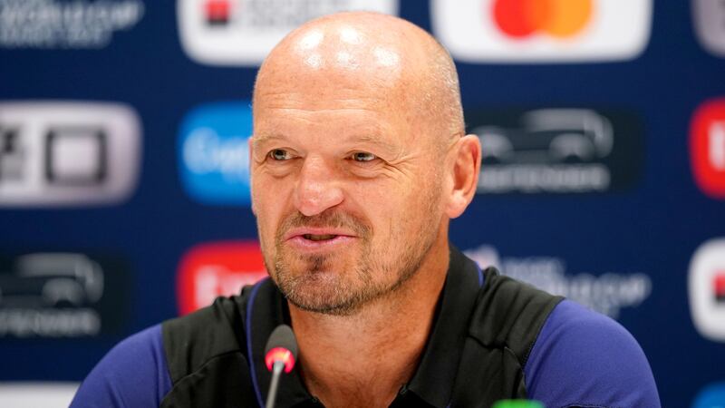 Gregor Townsend faces the media in Marseille on Friday (Mike Egerton/PA)