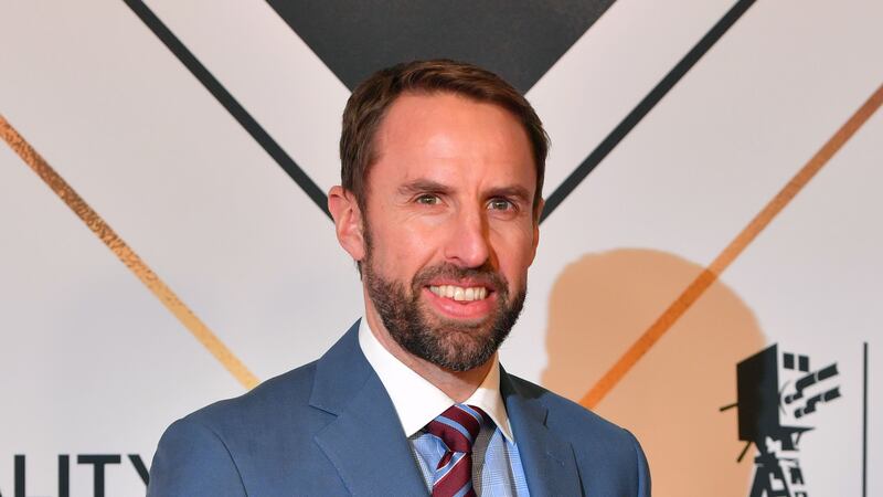 Southgate joined the survival expert on a trek across Dartmoor.