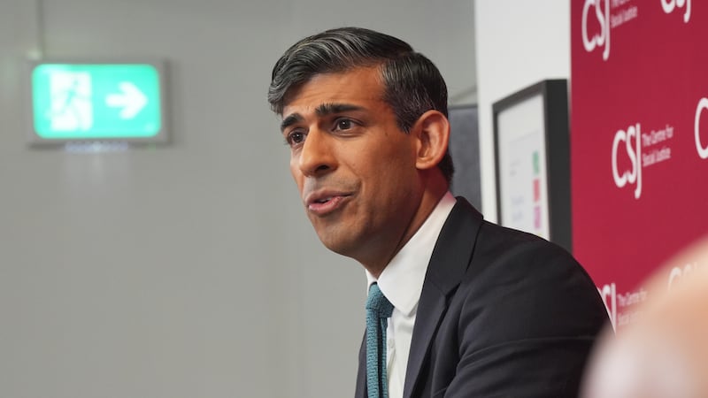 Rishi Sunak said his party would maintain the two-child benefit limit if it won the next election