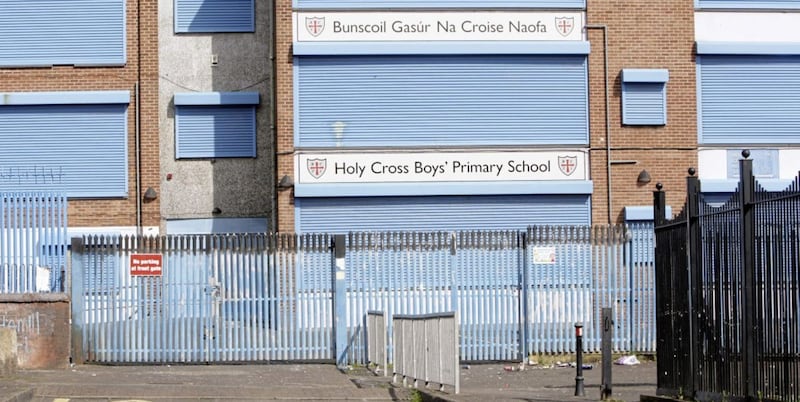 Holy Cross Boys&#39; Primary School. Picture by Ann McManus. 