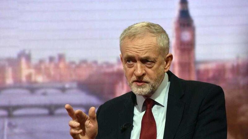 Labour leader Jeremy Corbyn appearing on The Andrew Marr Show&nbsp;