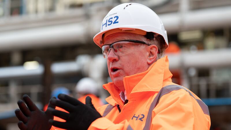 HS2 boss Mark Thurston’s total remuneration for the last financial year was £676,763 (Joe Giddens/PA)