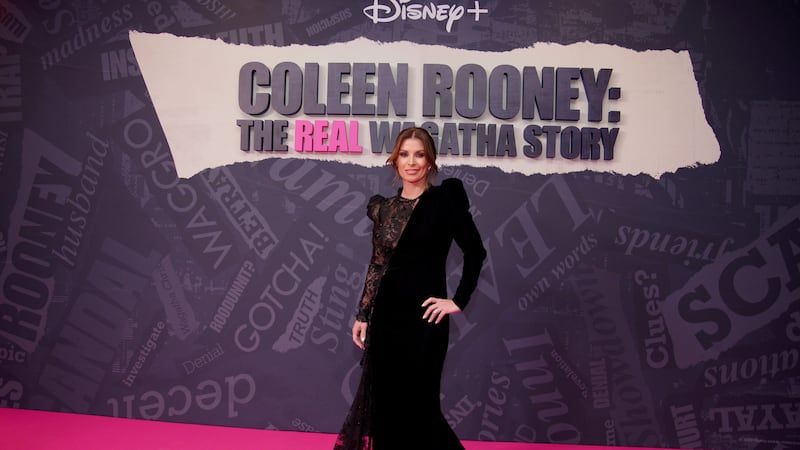 Coleen Rooney attends the screening of Coleen Rooney: The Real Wagatha Story (Peter Byrne/PA)