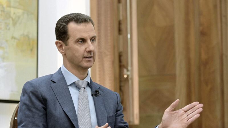 Syrian President Bashar Assad. Picture by SANA via Associated Press 
