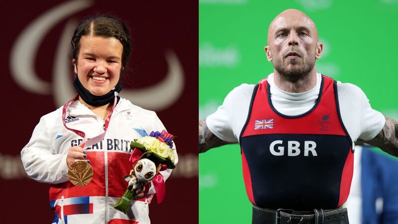 Olivia Broome and Micky Yule have both won bronze medals in the powerlifting events.