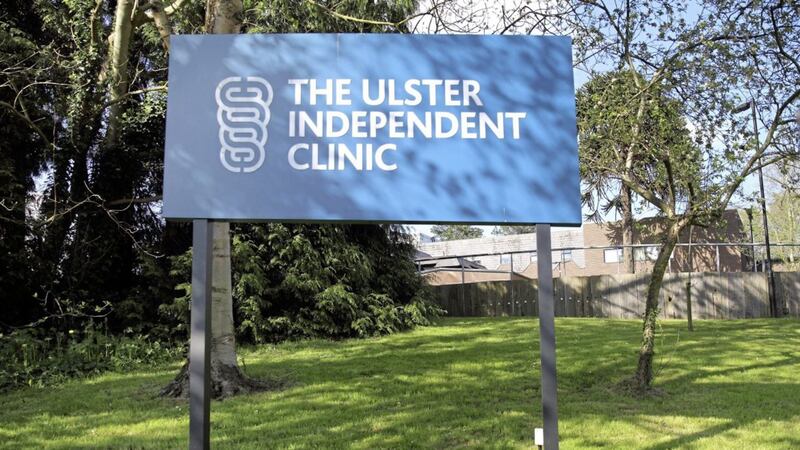 The regulator has given the Ulster Independent Clinic a month to make improvements. Picture by Cliff Donaldson. 