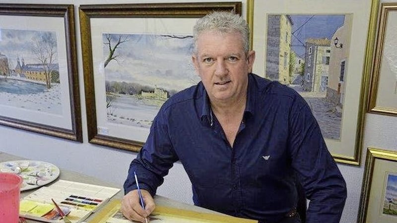 Dermot Cavanagh, known for his television series Awash with Colour, is running art classes from his home in Moy, Co Tyrone 