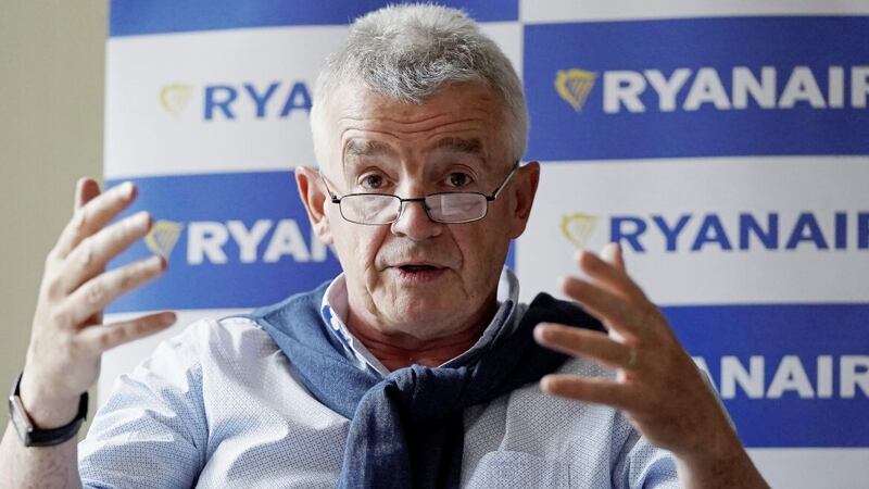 Ryanair boss Michael O&#39;Leary has compared the UK economy to a &quot;car crash&quot; after fallout from the mini-budget. Picture: Jonathan Brady/Pa Wire 