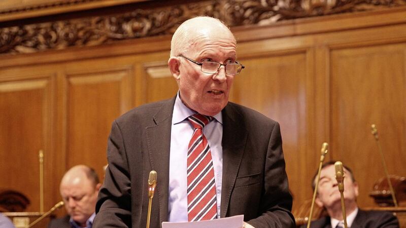 Veteran Ulster Unionist councillor Jim Rodgers has received a partial suspension from the Local Government Commissioner for Standards