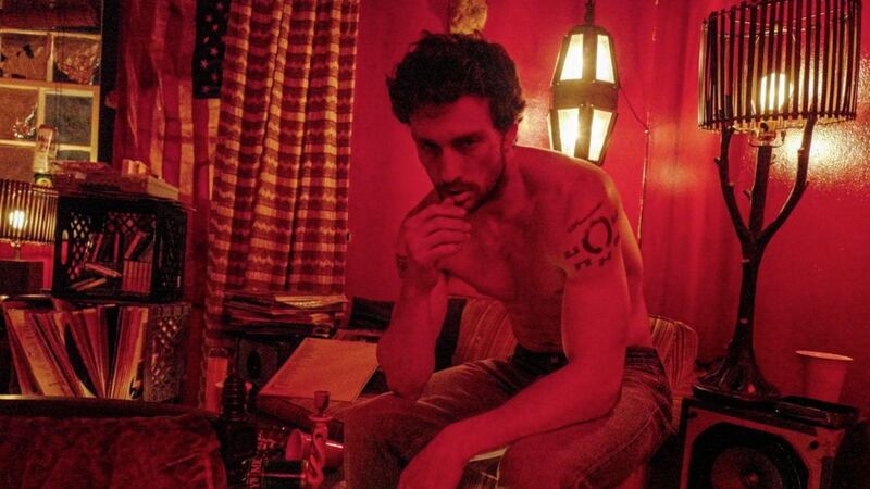 Aaron Taylor-Johnson as James Frey in A Million Little Pieces 