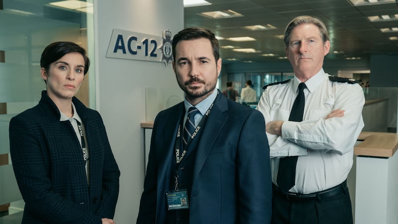 The new series sees the return of Martin Compston, Vicky McClure and Adrian Dunbar.
