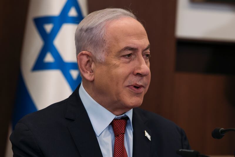 Israeli Prime Minister Benjamin Netanyahu said that he appreciated American support (Ronen Zvulun/Pool Photo via AP)
