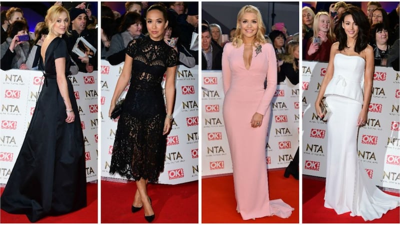 And the best-dressed stars at the National Television Awards are...