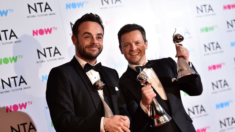 The duo won best presenter despite one half of the duo having been off-screen for much of the time.