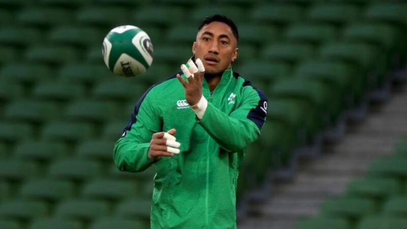 &nbsp;Bundee Aki has been named on the Lions squad