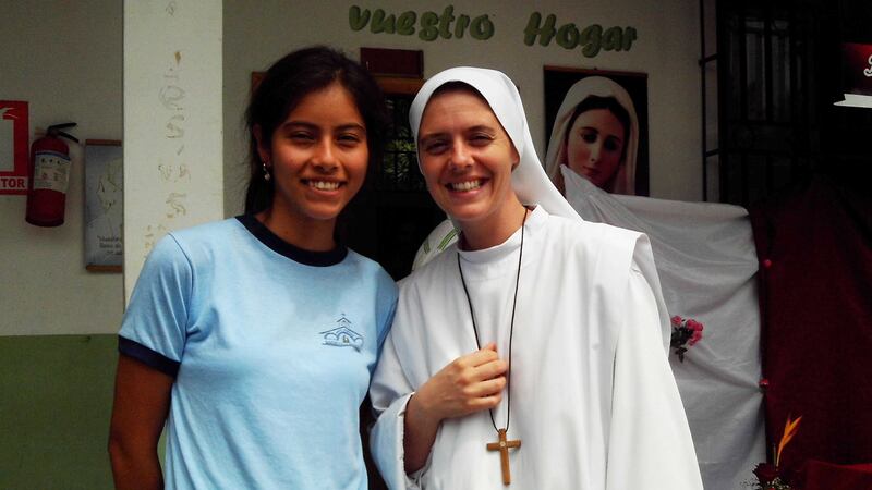&nbsp;Sr Clare (right) wanted to be an actress from a very young age