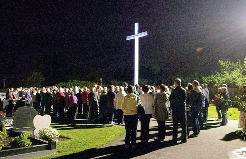 The annual procession to the Tall Cross of Clonoe takes place on Monday September 17 