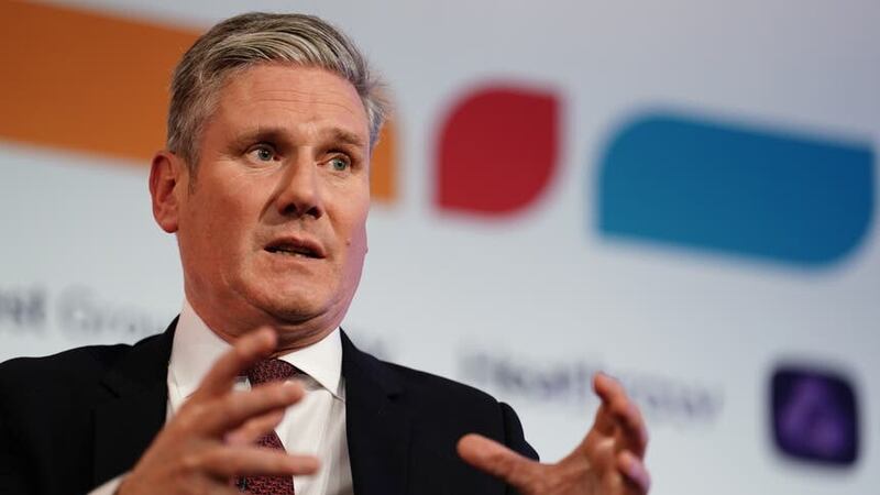 Sir Keir Starmer’s Labour Party is now more trusted than the Conservatives on immigration, asylum and small boats (Jordan Pettitt/PA)
