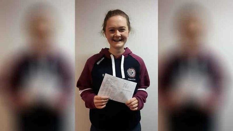 Former Aquinas pupil Emma Norris received excellent results in her A-levels 