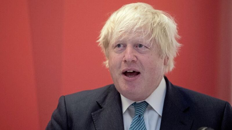 British Foreign Secretary Boris Johnson 