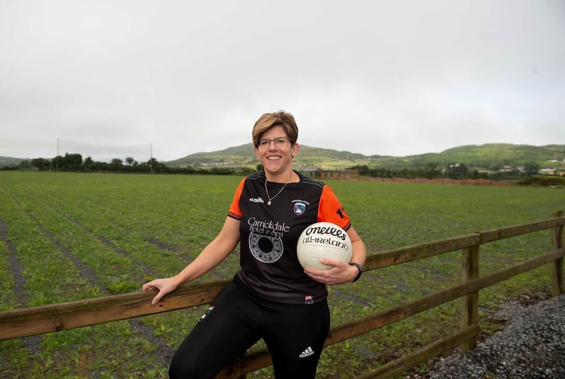 Armagh Ladies Chairperson Sinead Reel at McKeever Park. Armagh are the first ever ladies team to have their own training facilities 