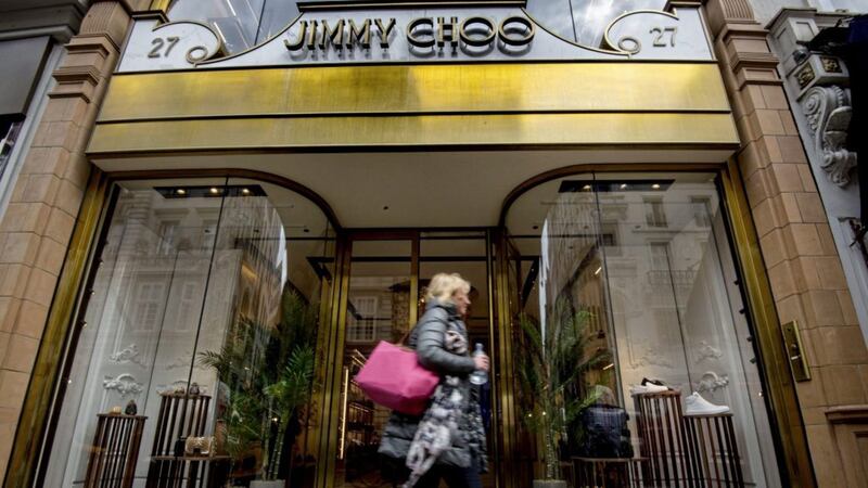 Luxury shoe brand Jimmy Choo is to be acquired by US fashion brand Michael Kors in an &pound;896 million deal. Picture by Lauren Hurley/PA Wire 