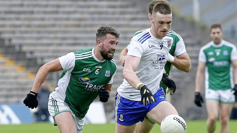 The forward bursts of Championship debutant Killian Lavelle were a feature of Monaghan&#39;s victory over Fermanagh on Saturday. Picture by Philip Walsh 