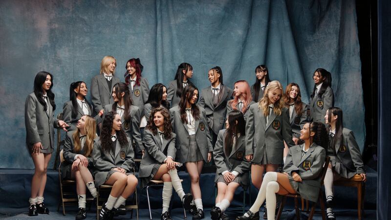 The 20 contestants competing got a spot in a global girl group (Hybe/Geffen Records/PA)