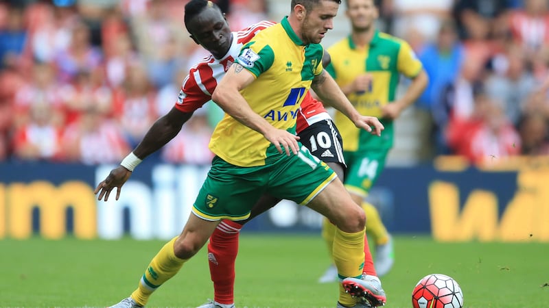 Robbie Brady ensured he would still be playing top-flight football this season with his move to Norwich in the summer &nbsp;