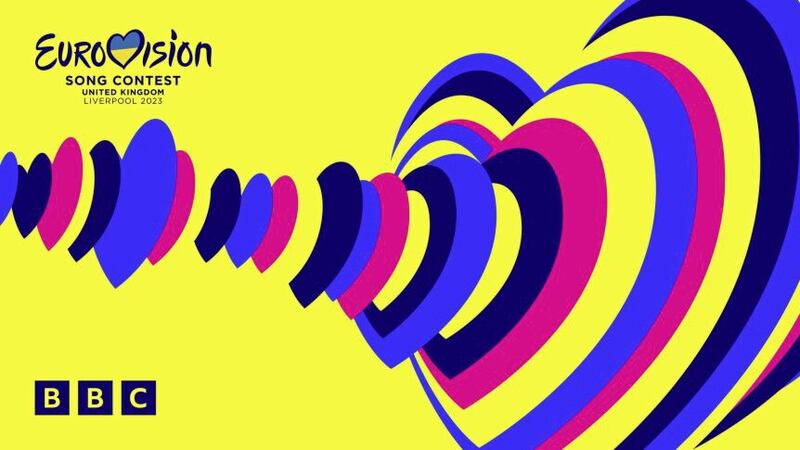 A new logo and slogan has been revealed for the Eurovision Song Contest ahead of the 2023 event in Liverpool. Picture: BBC/PA Wire  