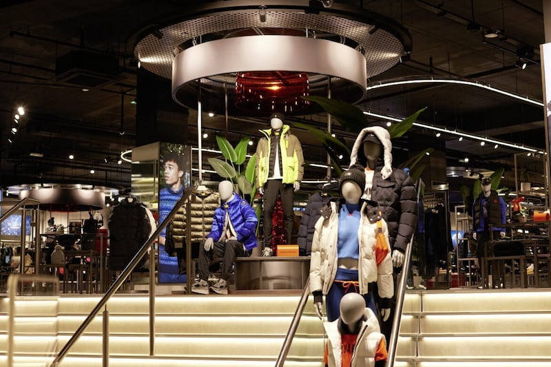 Inside Tessuti&#39;s new flagship store at Victoria Square. 