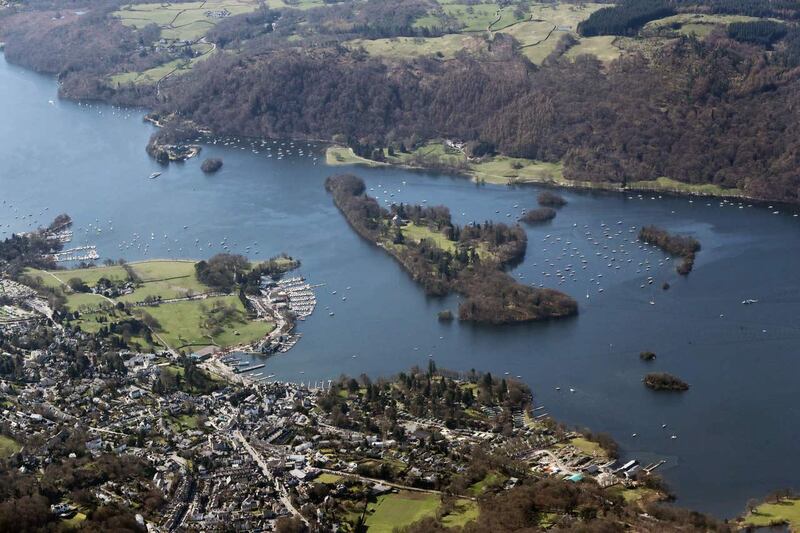 Lake District from the air