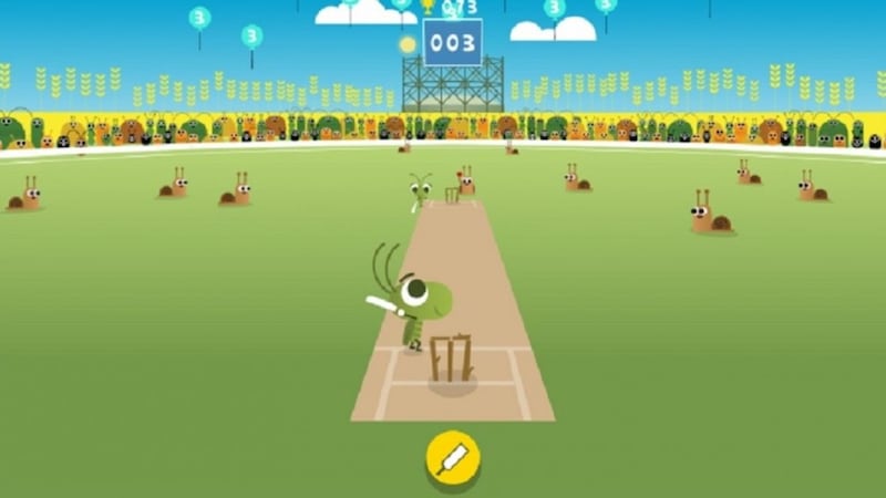 The mini-game sees a pair of crickets take on some snails.