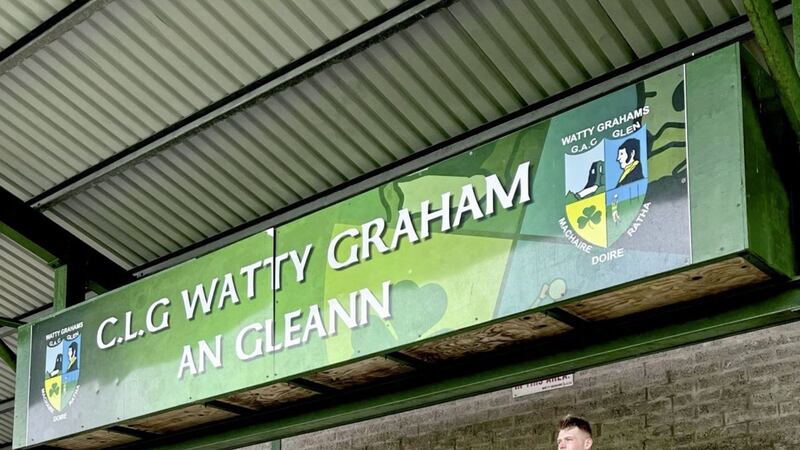 Ciaran McCloy is back with home club Watty Graham&#39;s, Glen after turning out for Belfast&#39;s St John&#39;s last year, having relocated to the city after leaving Cuan Mhuire addiction treatment centre in Newry. Picture courtesy of Paul Gunning/PMG Media 