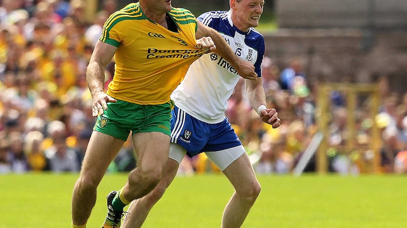 The contest between Donegal's Neil McGee and Monaghan's Conor McManus in the Ulster SFC final was Brendan Crossan's Duel of the Year &nbsp;