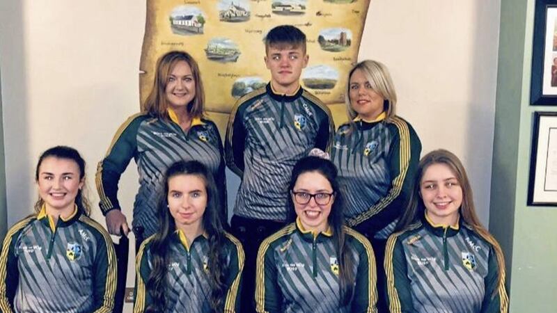 Best wishes to the Watty Graham&#39;s Sc&oacute;r na n&Oacute;g ballad group, who will represent Glen and Derry in the All-Ireland finals in Castlebar on Saturday. Pictured are Ciaran McKenna, Cliona Convery, Katie McCoy, Cora McEldowney and Aoife Molloy, along with their mentor Sinead McGill and cultural officer Louise Strathern 