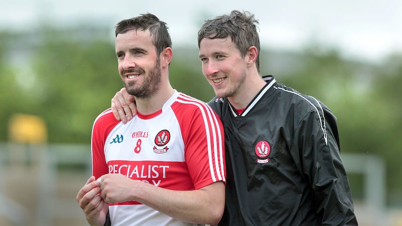 Kevin Hinphey will return for the Derry hurlers in the new season &nbsp;