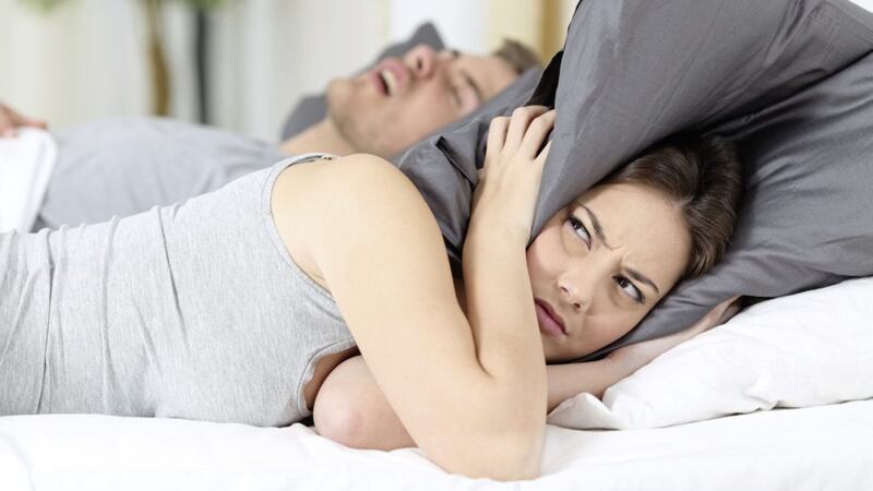 Snoring tends to be worse when the person lies on their back &ndash; get them on to their side 
