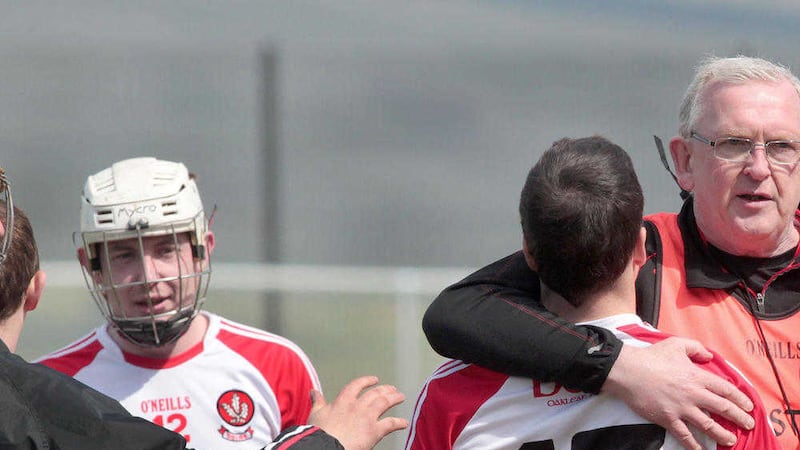 DERRY manager Tom McLean is hoping his young side can emerge victorious from their crucial clash with Kildare on Sunday and so retain the county&#39;s place in Division 2A of the National Hurling League. Picture Margaret McLaughlin. 