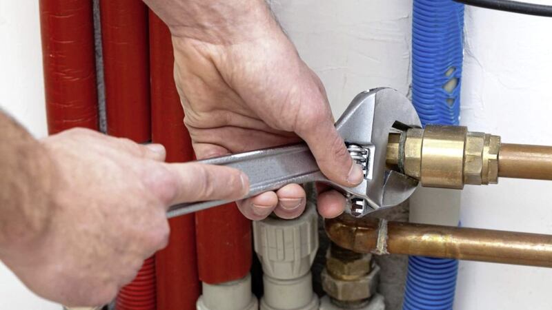 If your water tank springs a leak, you would turn off your water main and get a plumber to fix it 