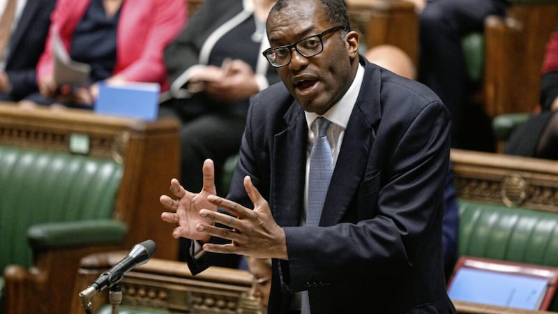 Chancellor of the Exchequer Kwasi Kwarteng delivering his mini-budget in the House of Commons 