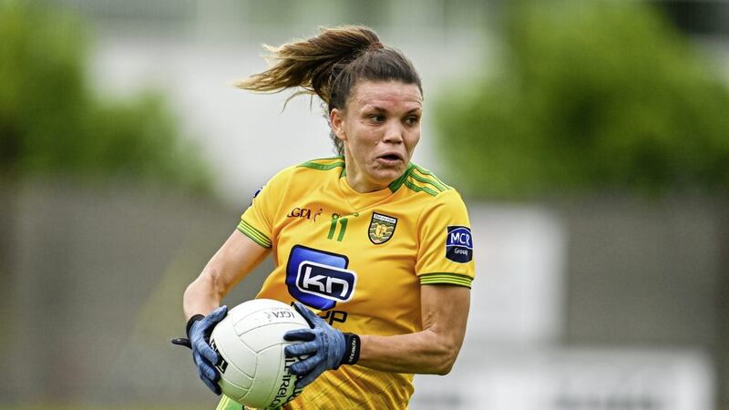 Niamh Hegarty top scored with 1-3 for Donegal in their All-Ireland SFC win over Waterford on Saturday 
